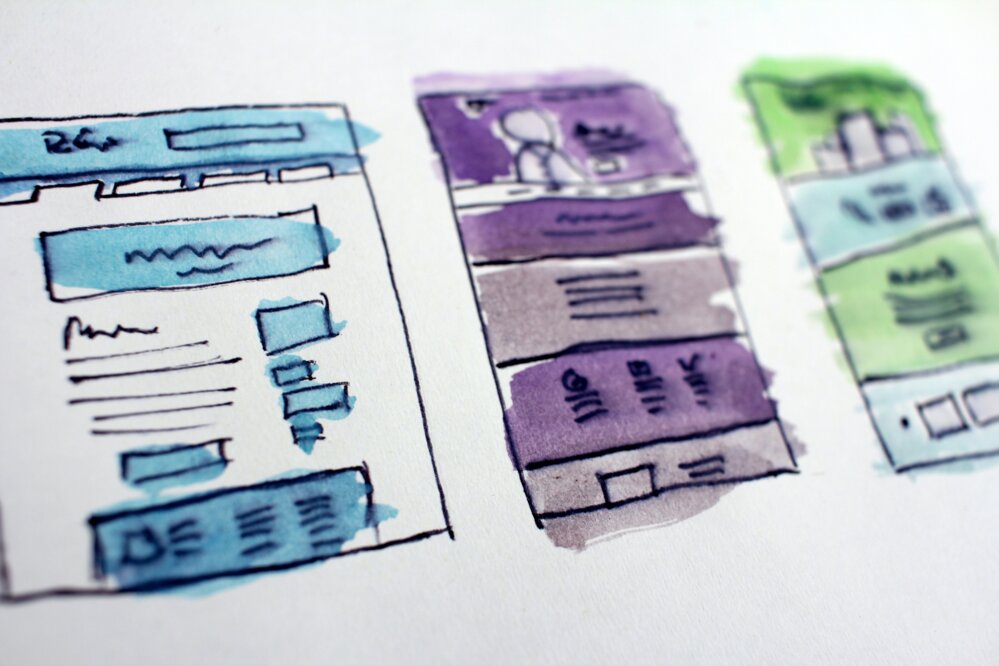 phase de conception d'un site