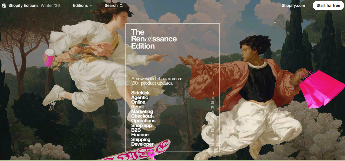 5 nouveautés Shopify Winter Edition 2026