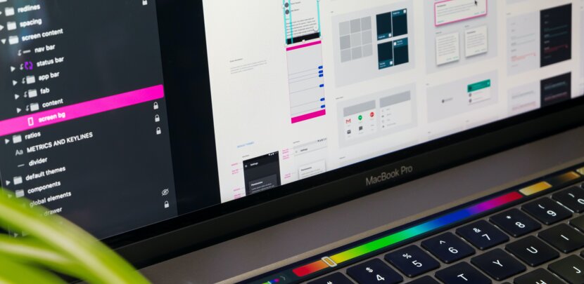 plateforme d'une application de design