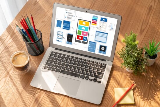 coception web d'une entreprise par l'équipe pure