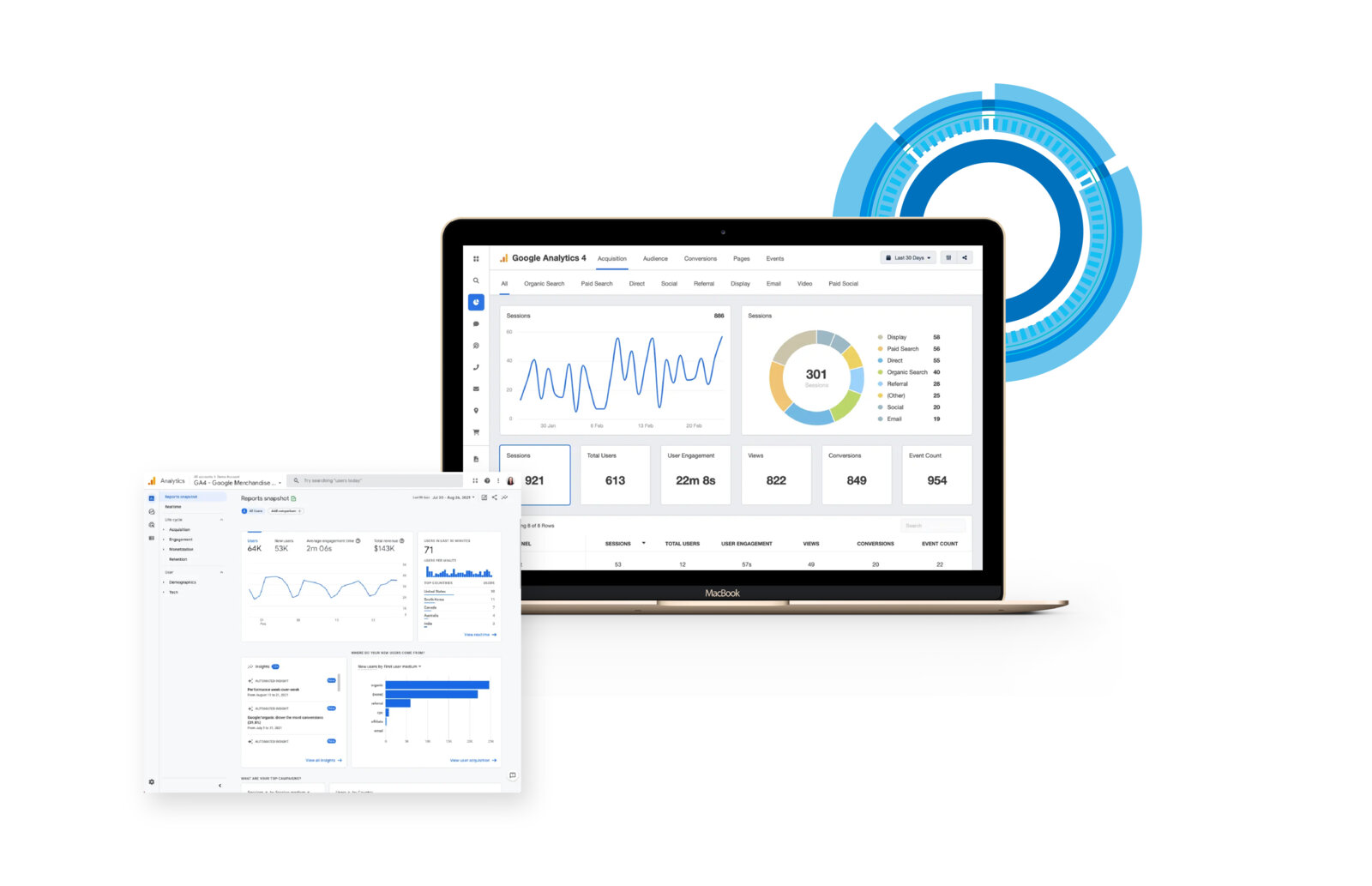 Photo de l'équipe Pure qui travaille dans le salon